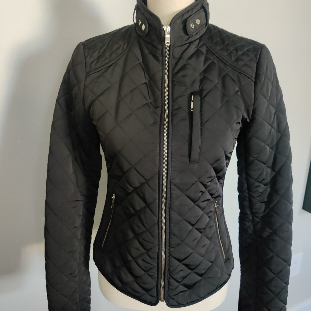 Zara jacket.  Black. Size S.